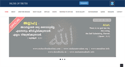 Desktop Screenshot of nicheoftruthonline.com