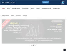 Tablet Screenshot of nicheoftruthonline.com